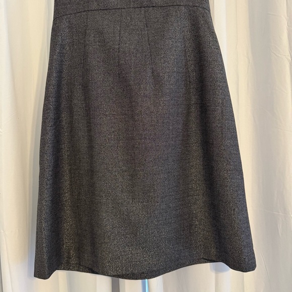 Theory Mica Conie Strapless Shimmer Wool Blend Cocktail Dress Women’s 12 - Picture 7 of 11